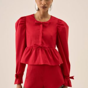 Lucia Top — Red