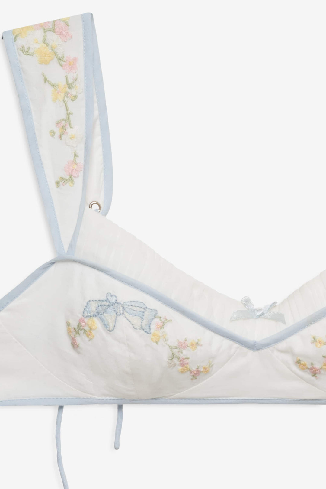 Baby Bows Bra Top — White - Image 6