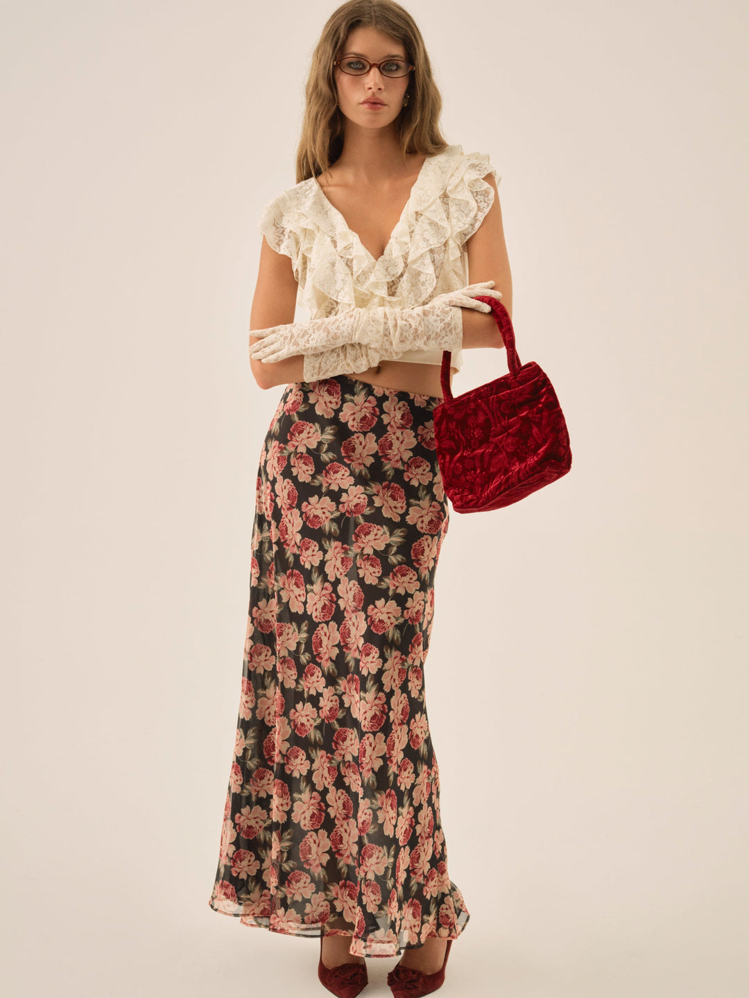 Lucianna Lace Top — Cream - Image 3