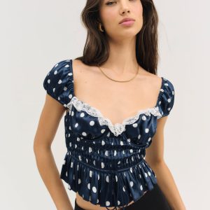 Holland Top — Navy