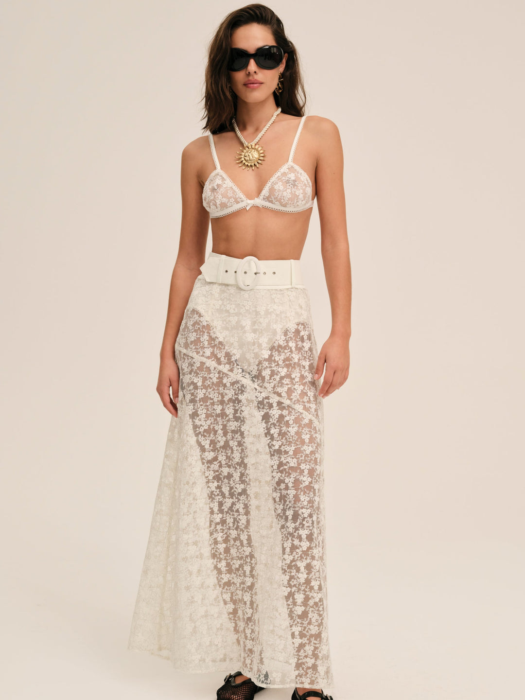 Ciao Lace Bralette — Natural - Image 2