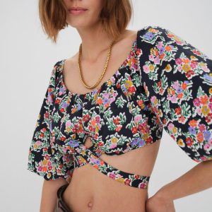 Tate Crop Top — Multi