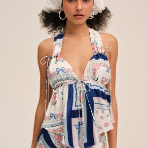 Cassandra Top — Blue