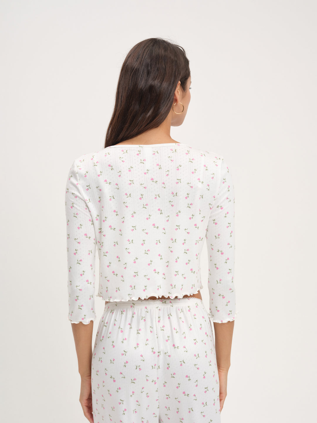 Elliana Cardigan — White - Image 3