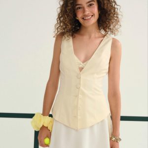 Elanah Vest — Yellow
