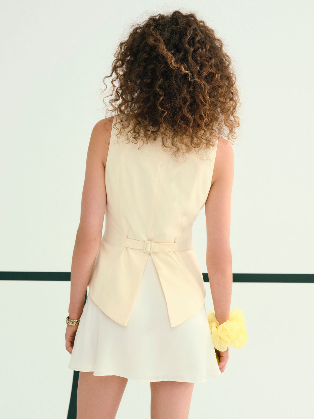Elanah Vest — Yellow - Image 2
