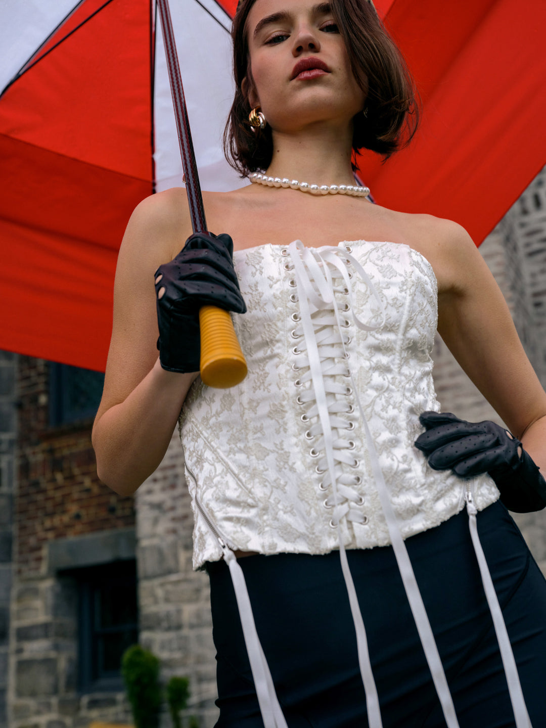 Lilibet Corset Top — White - Image 7