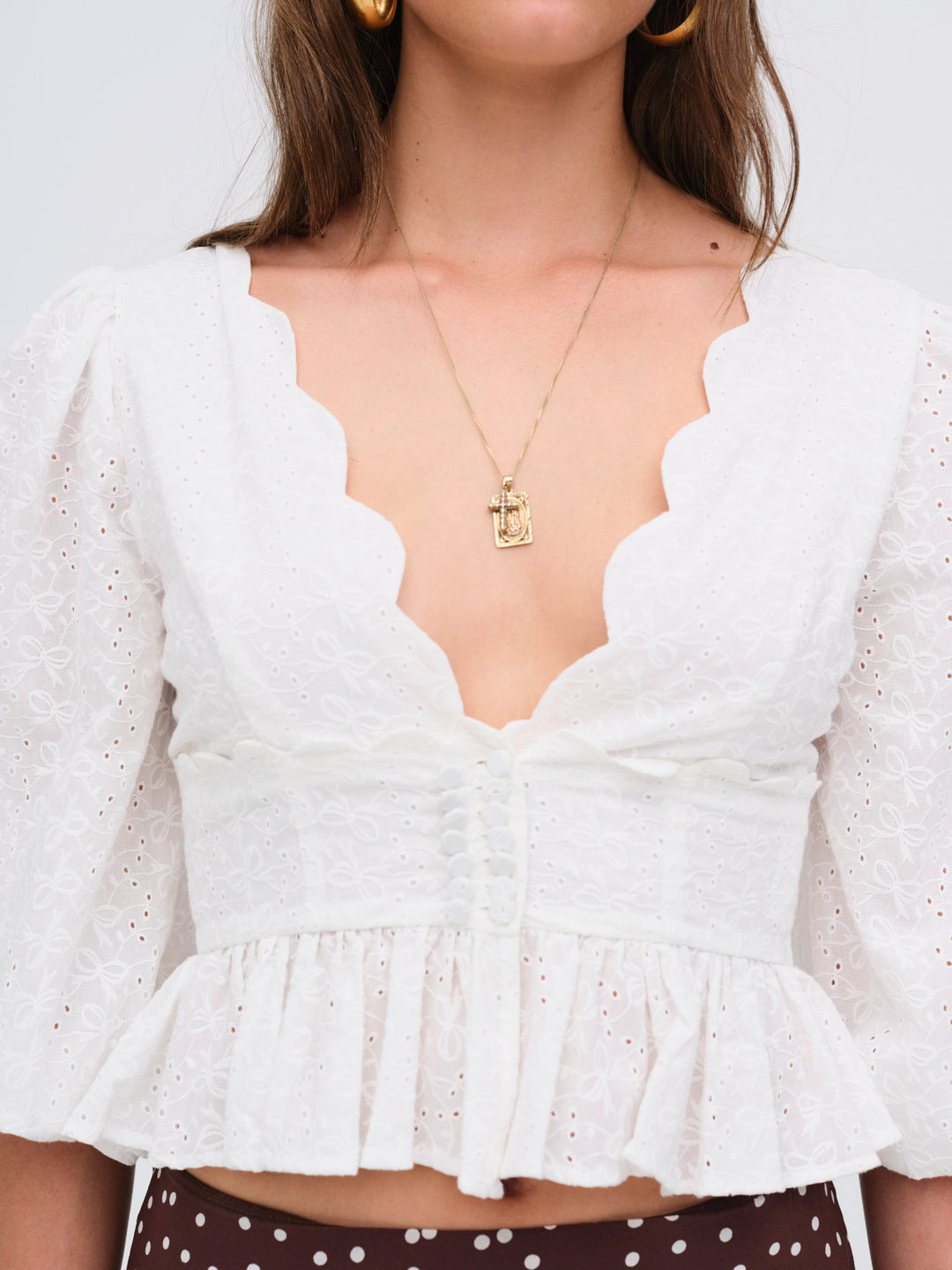 Marseille Top — White - Image 3