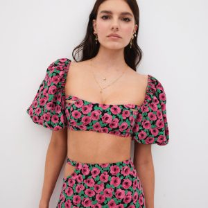 Dolcetto Crop Top — Red