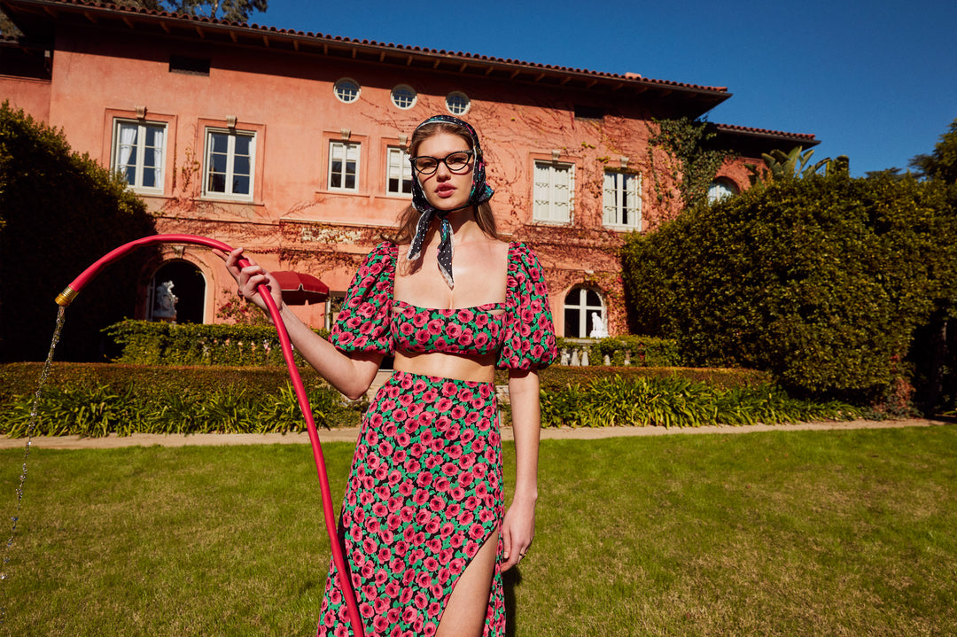 Dolcetto Crop Top — Red - Image 7