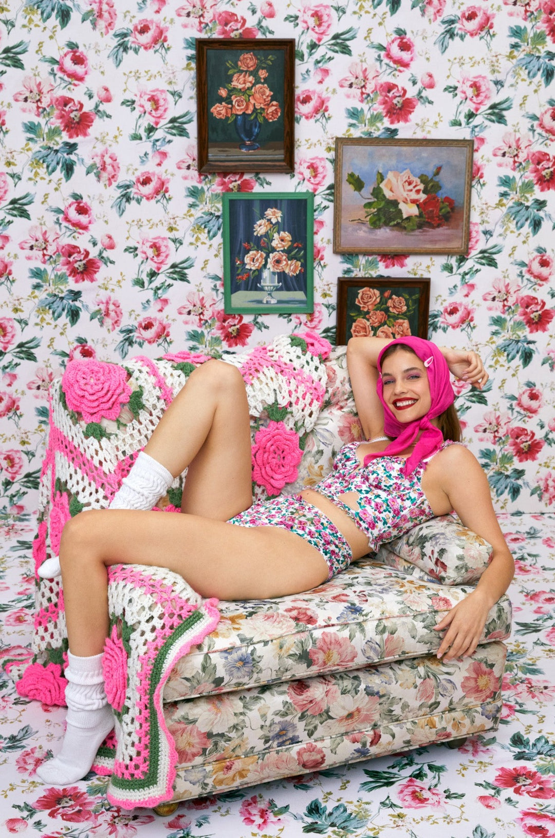 Heart Bloom Bustier — Pink - Image 5