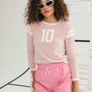 Founded in '10 Sweater — Pink