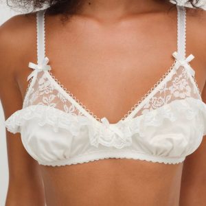 Lana Bralette — White