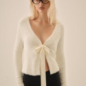 Tayla Knit Cardigan — Cream