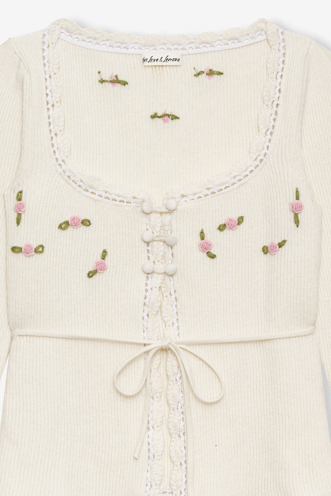 Pheobe Knit Top — Cream - Image 5