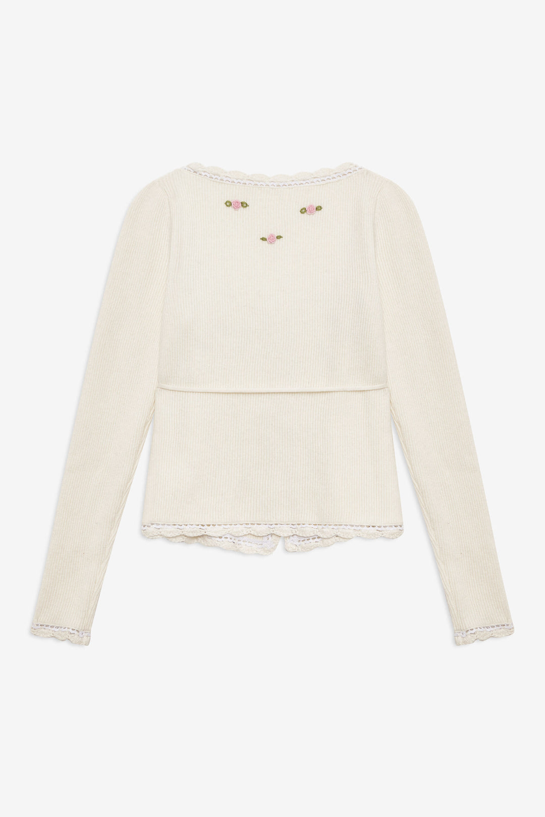 Pheobe Knit Top — Cream - Image 6