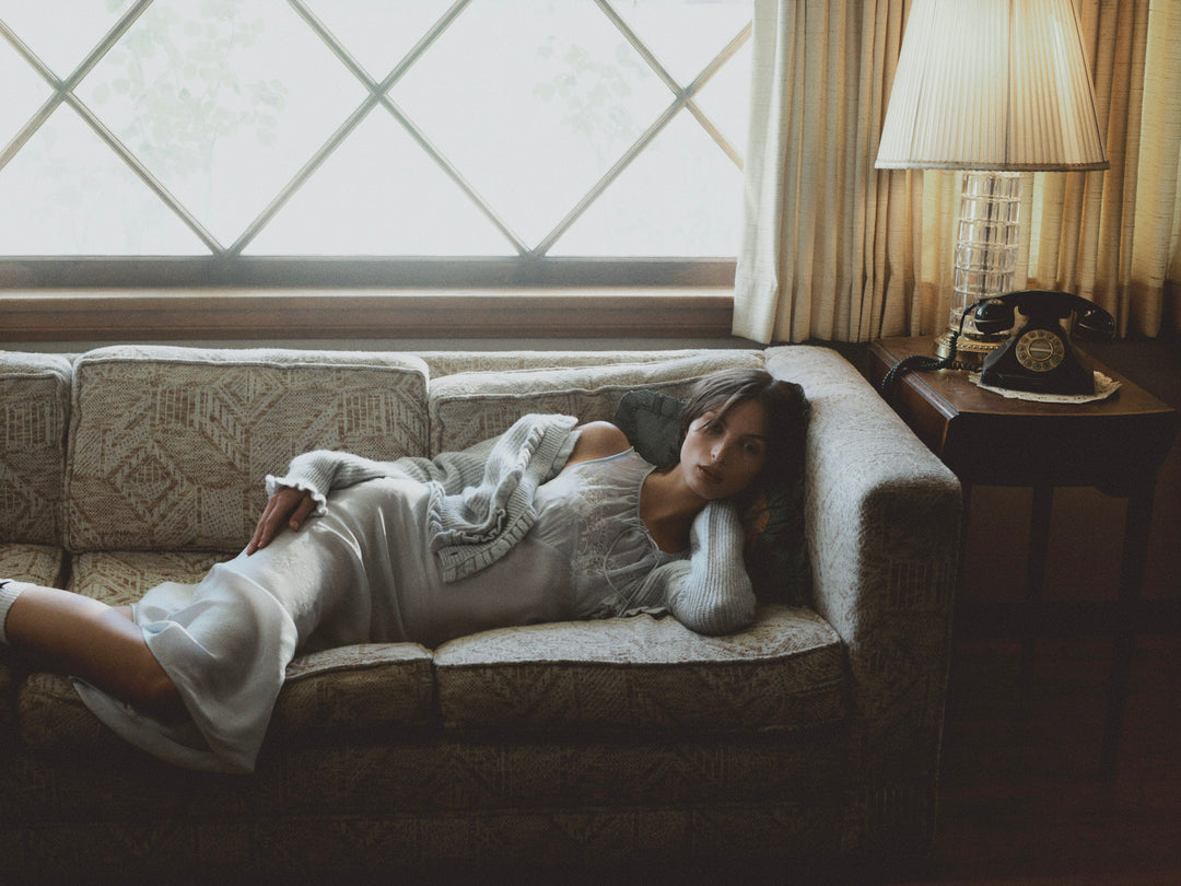 Mia Soft Knit Cardigan — Grey - Image 5