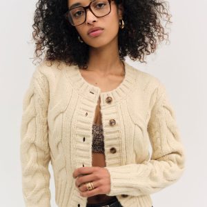 Regina Cardigan — Tan