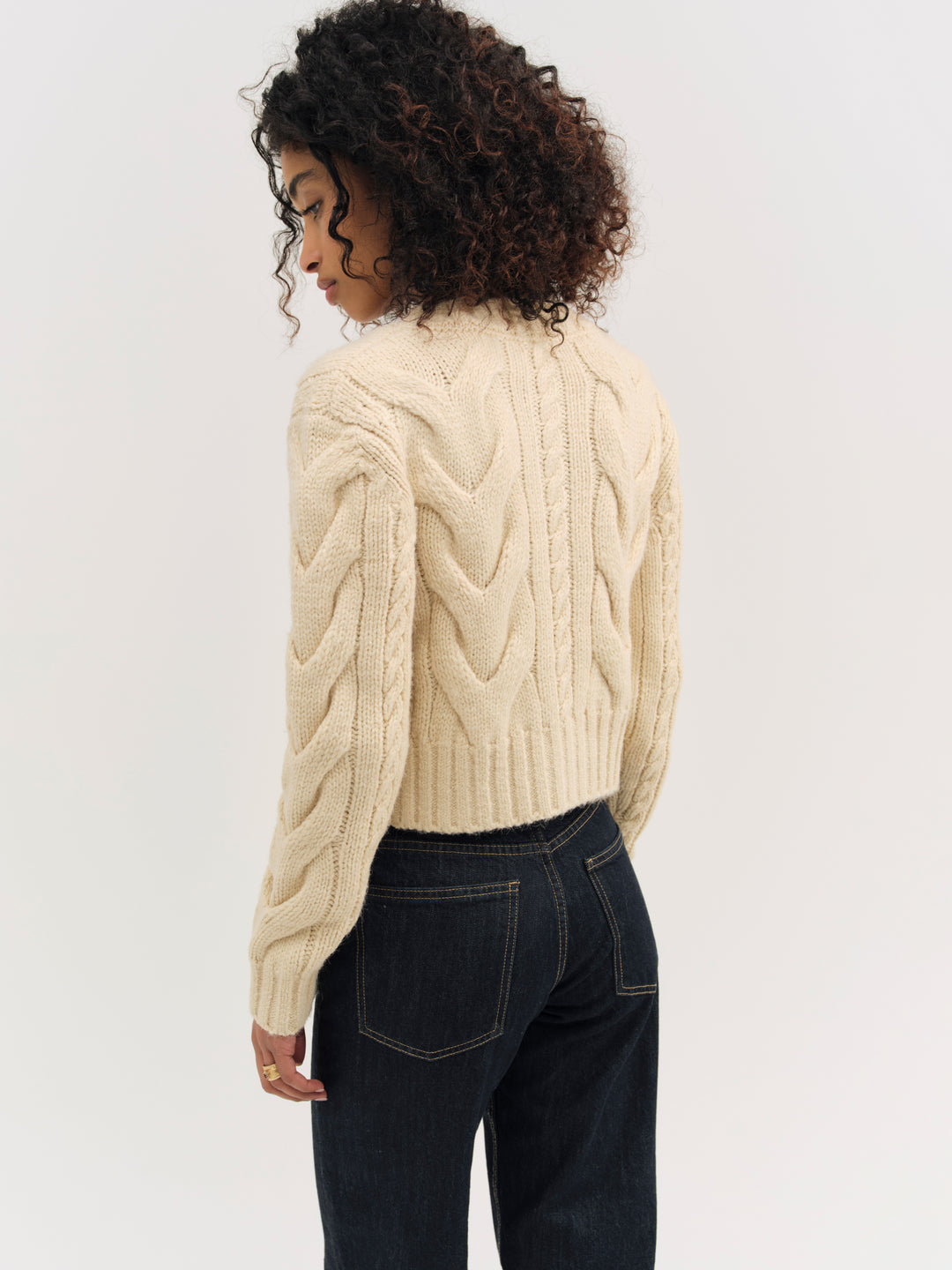Regina Cardigan — Tan - Image 2