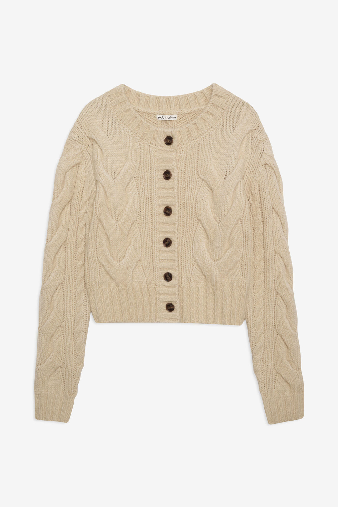 Regina Cardigan — Tan - Image 4
