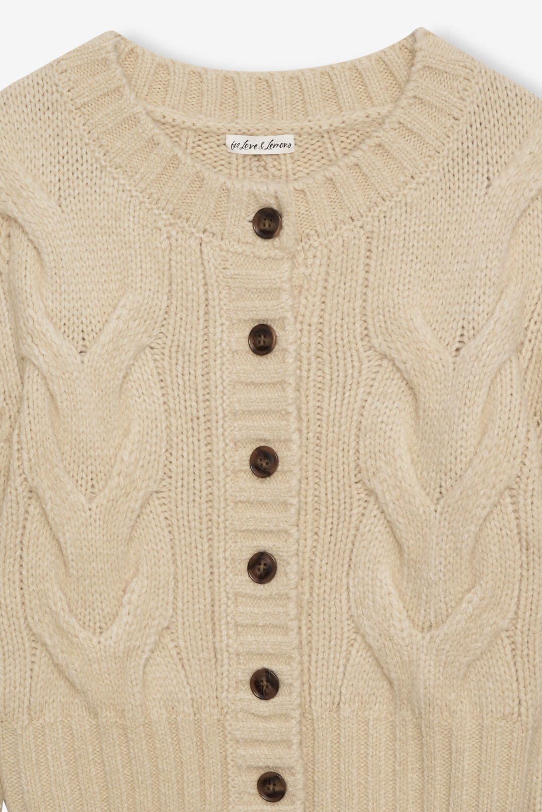 Regina Cardigan — Tan - Image 5