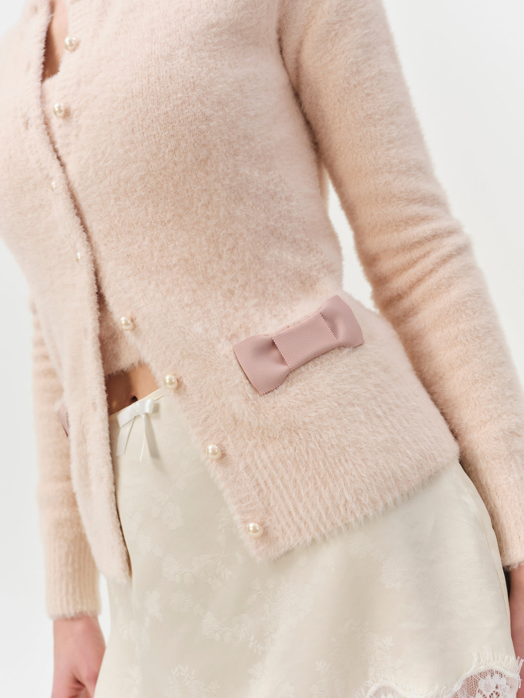 Harper Cardigan — Pink - Image 2