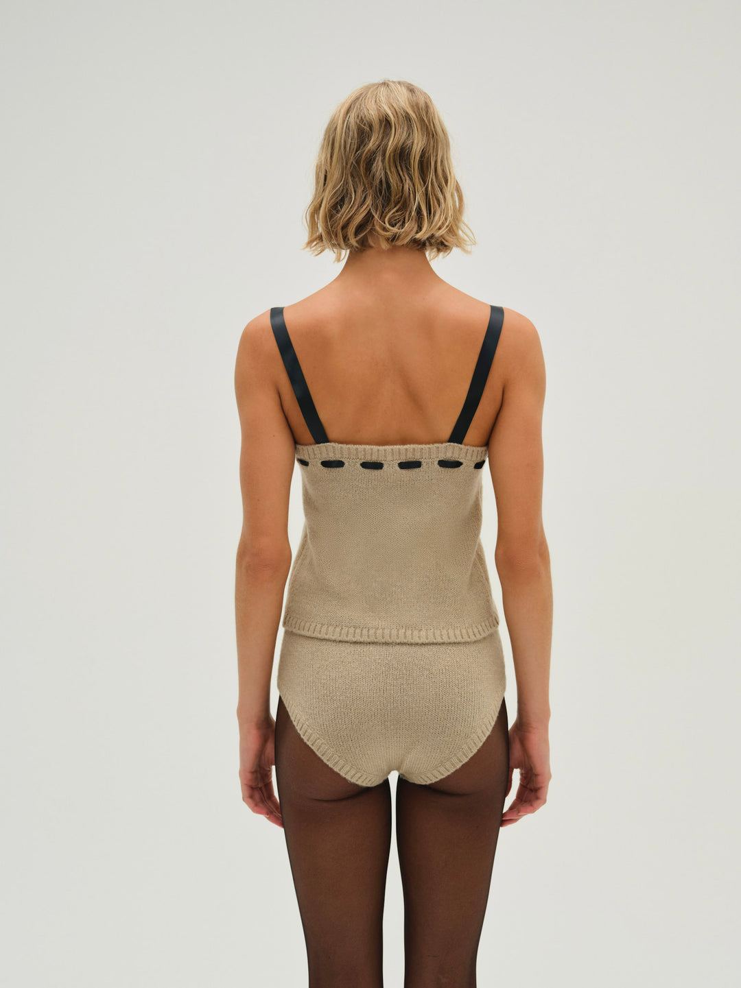 Beverly Knit Panty — Tan - Image 4