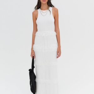 Joan Maxi Dress — White
