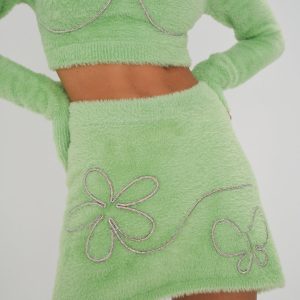 Sullivan Mini Skirt — Green