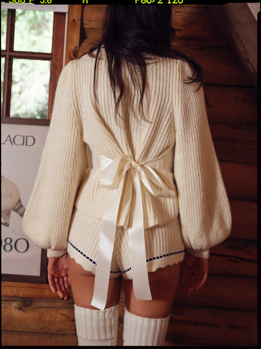 Jeannette Sleep Short — Cream - Image 8