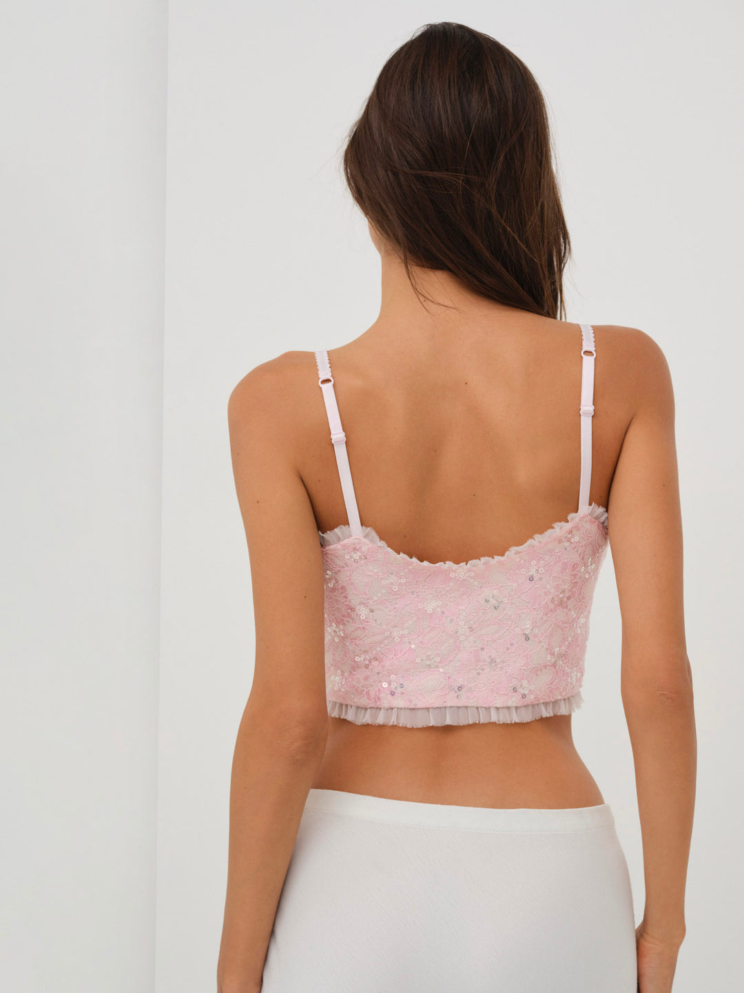 Isabeau Sleep Top — Pink - Image 3