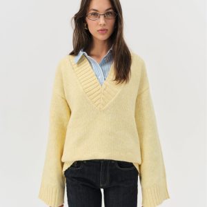 Amelia Sweater — Yellow