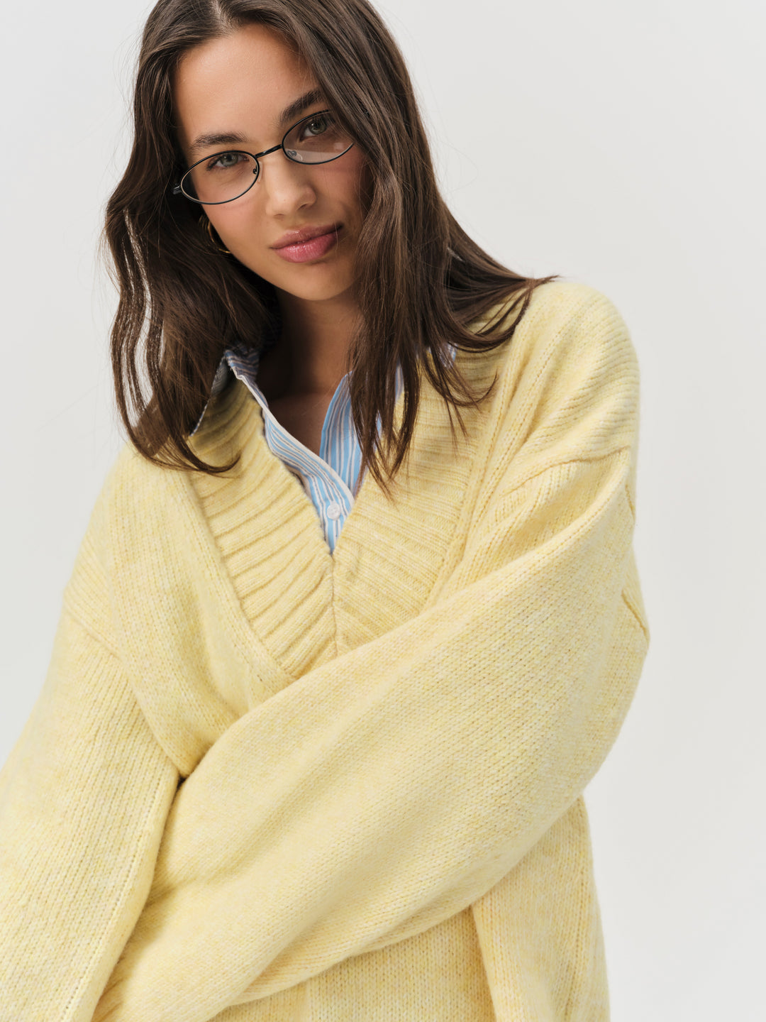 Amelia Sweater — Yellow - Image 2