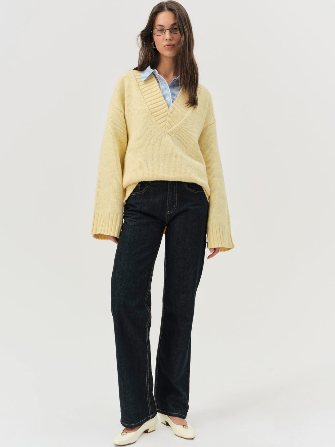 Amelia Sweater — Yellow - Image 4