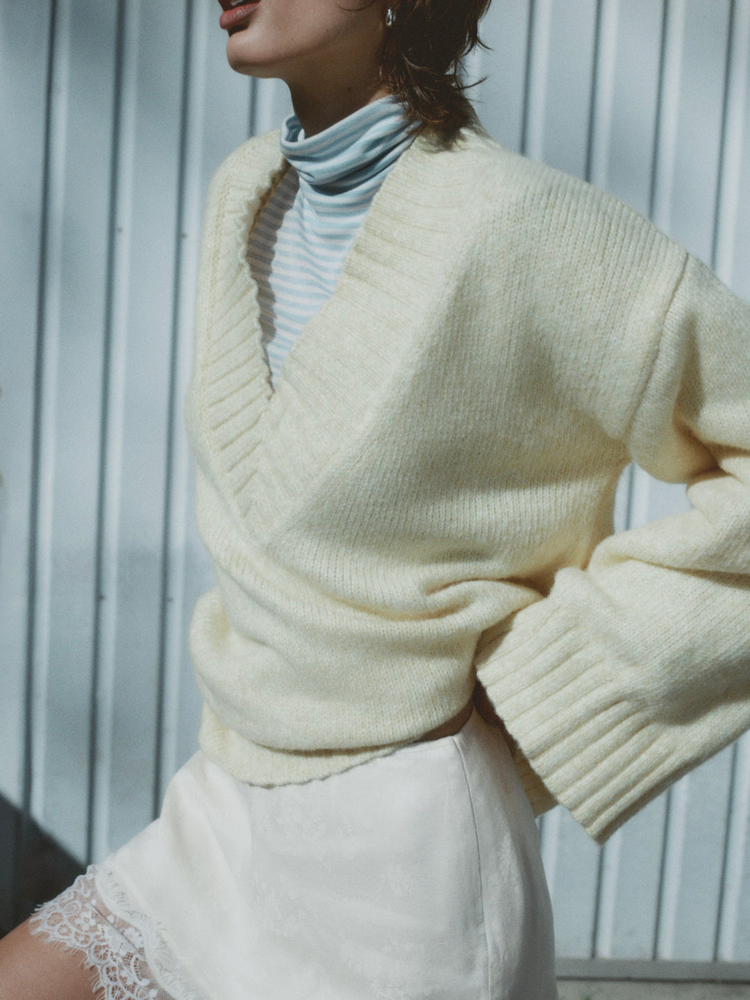 Amelia Sweater — Yellow - Image 5