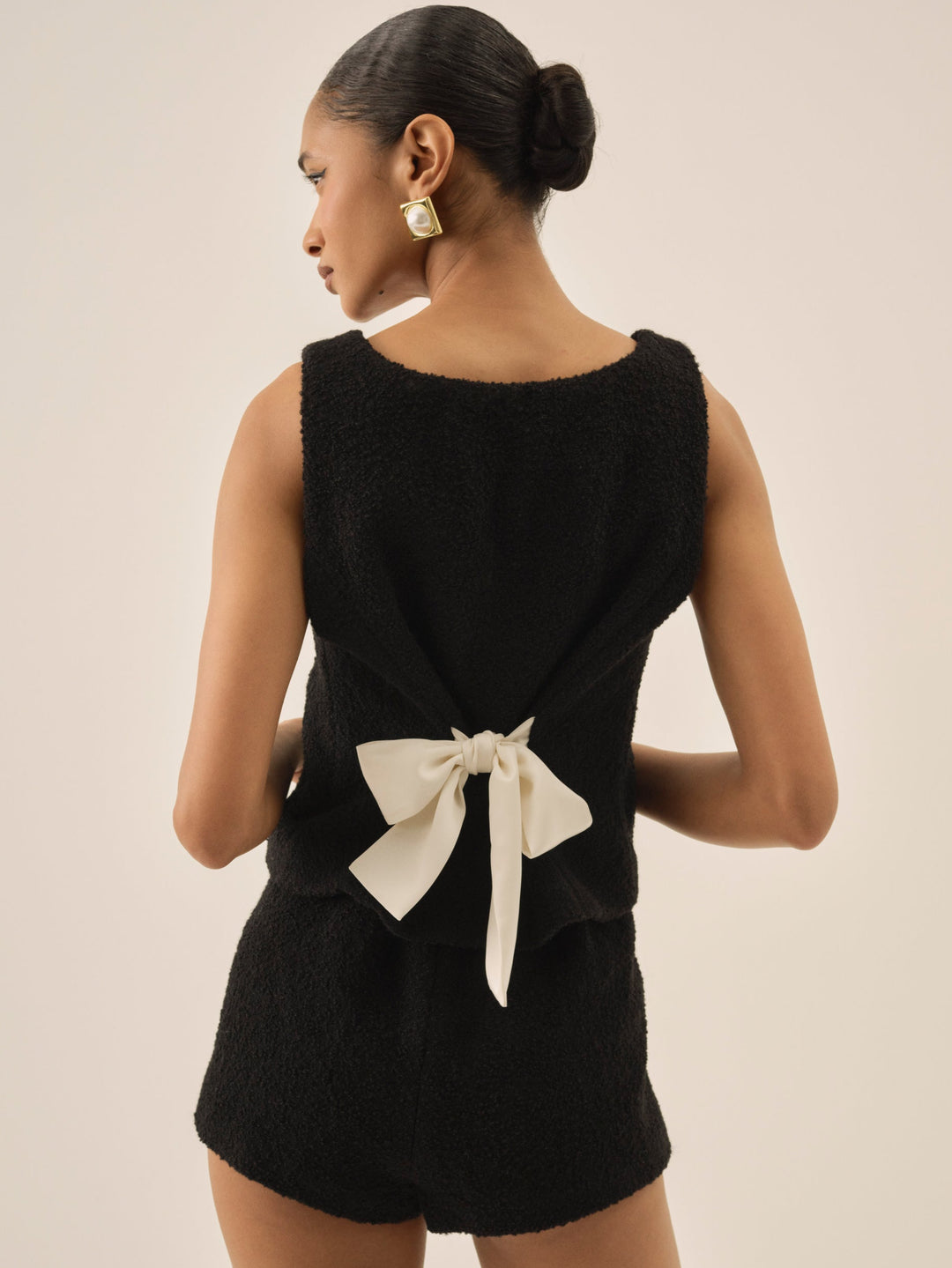 Bonnie Boucle Short — Black - Image 3