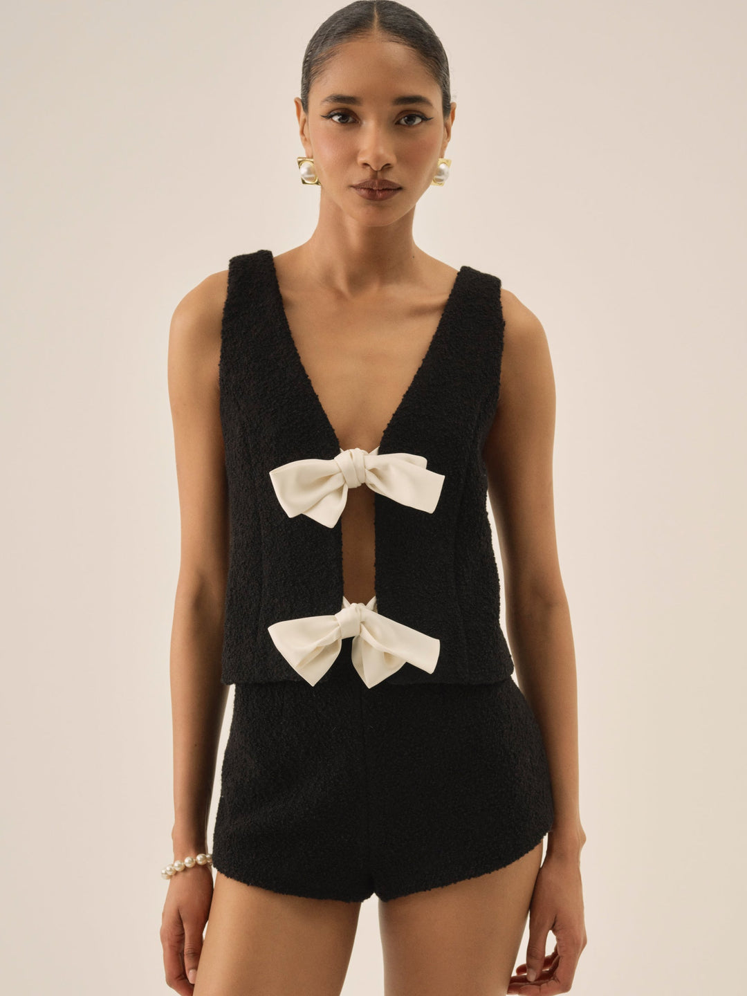 Bonnie Boucle Short — Black - Image 4