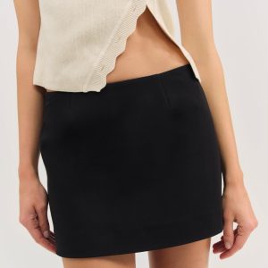 Josie Mini Skort — Black
