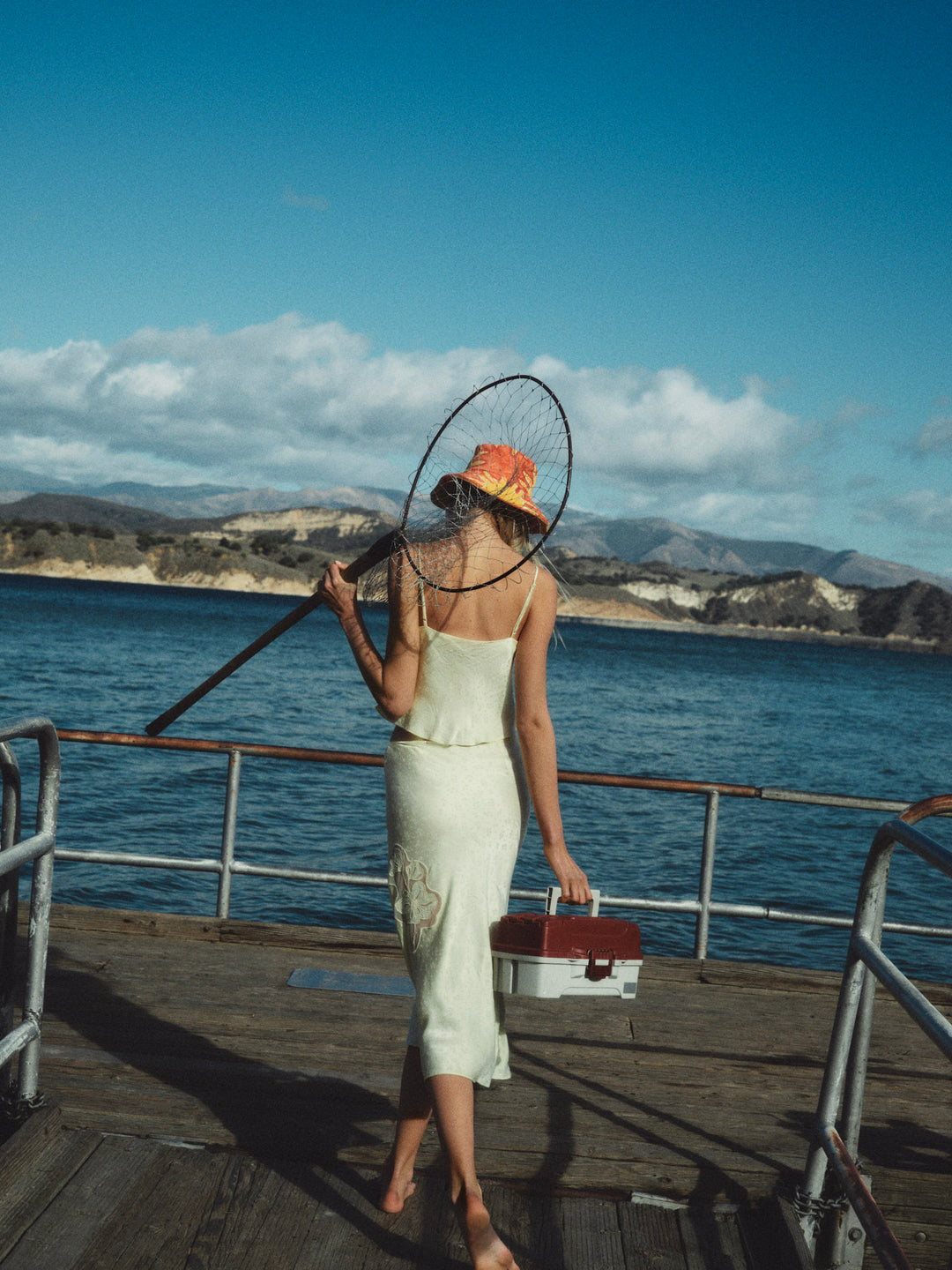 Sunrise Midi Skirt — Yellow - Image 8