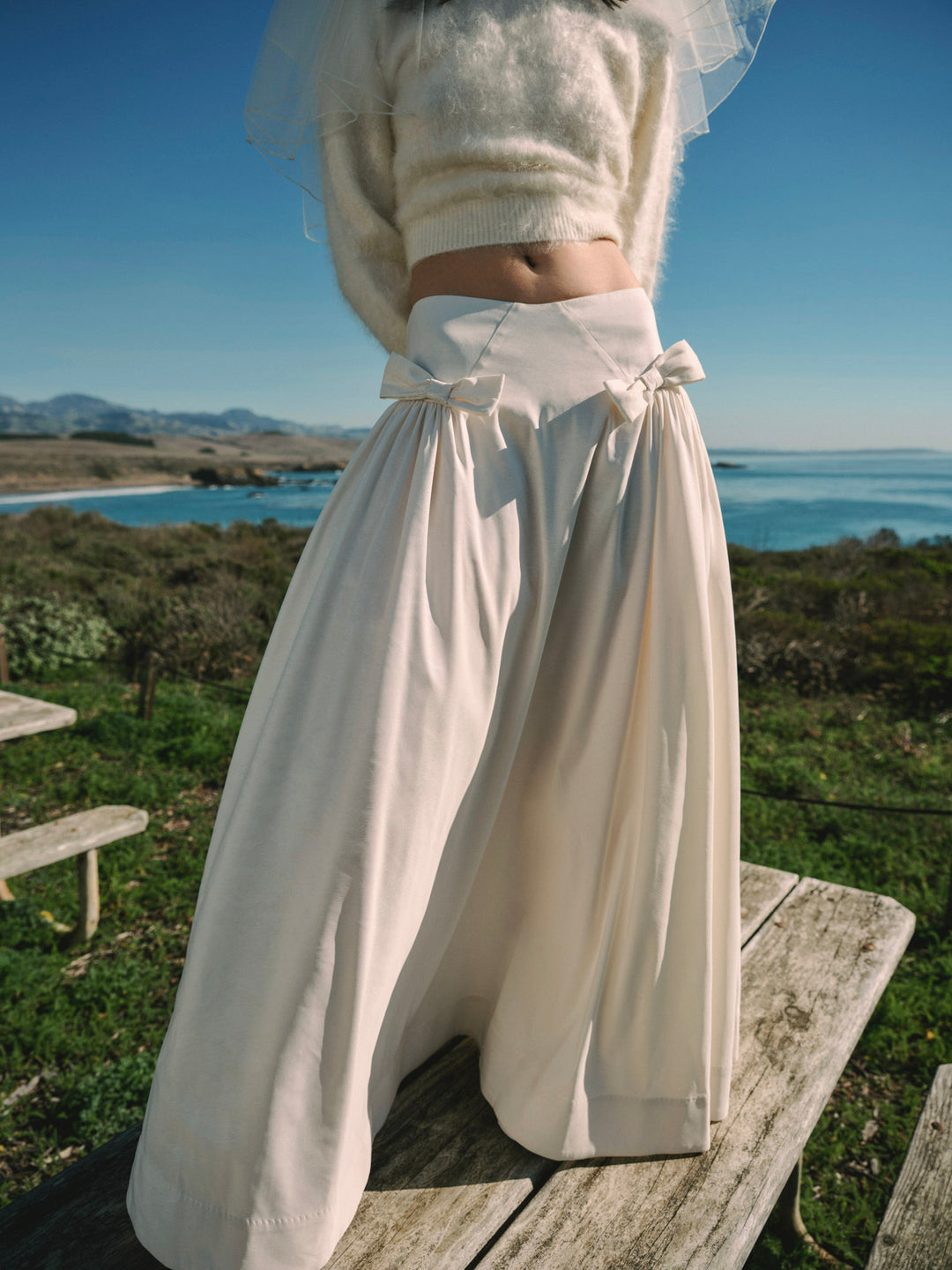 Orsa Maxi Skirt — White - Image 4
