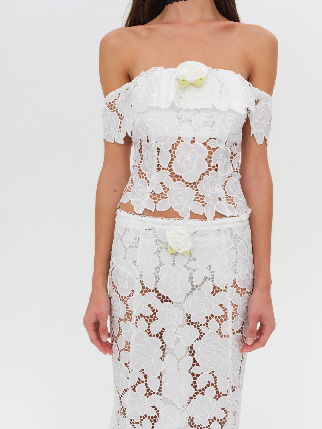 Claudia Maxi Skirt — White - Image 5