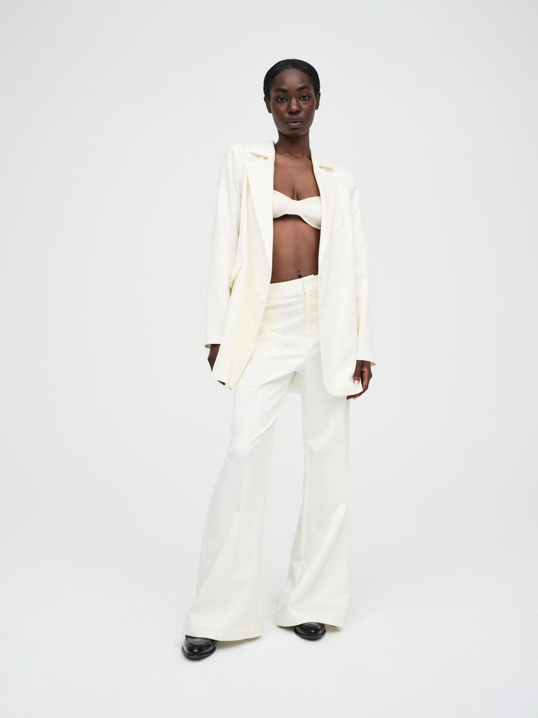 Ruth Wide-Leg Pant — White - Image 5
