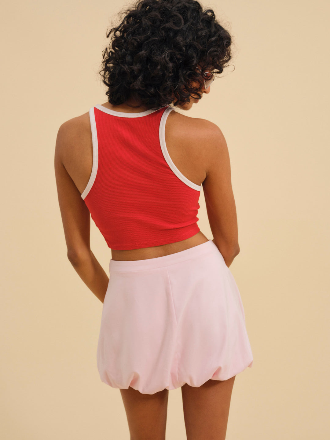Elanah Mini Skirt — Pink - Image 2