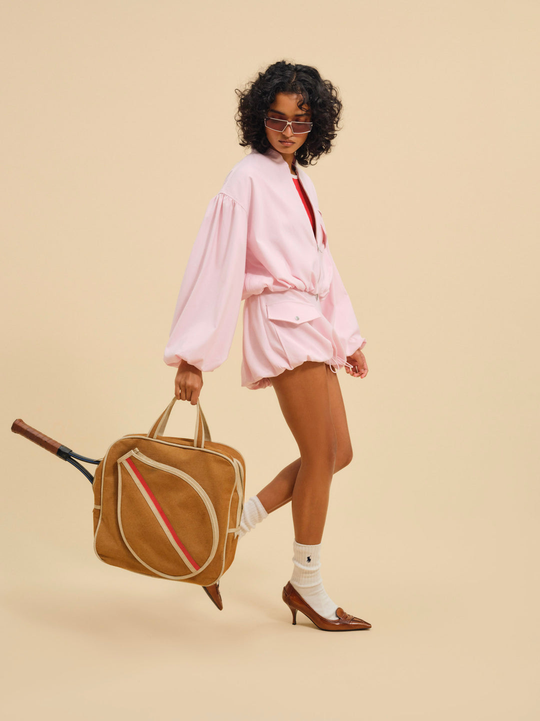Elanah Mini Skirt — Pink - Image 4