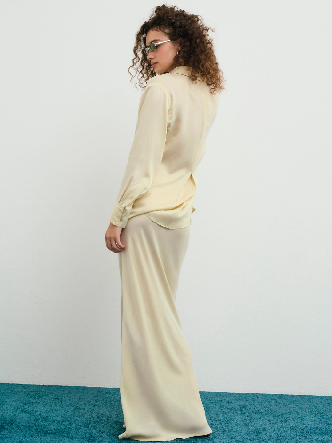 Clarabell Maxi Skirt — Yellow - Image 3