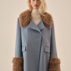 Jackie Coat — Blue