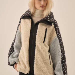 Maisie Collared Jacket — Blue