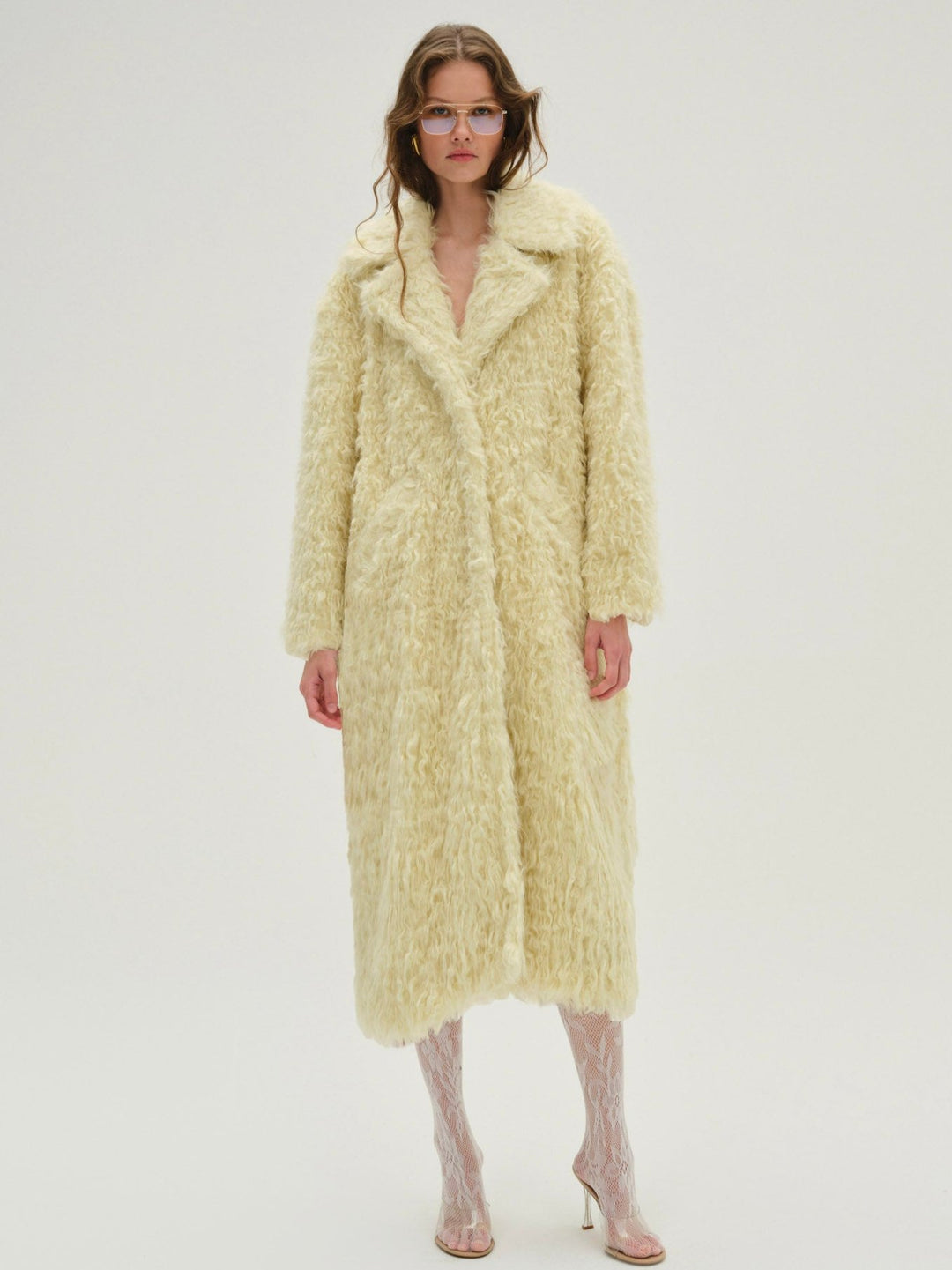 Serenne Coat — Yellow - Image 3