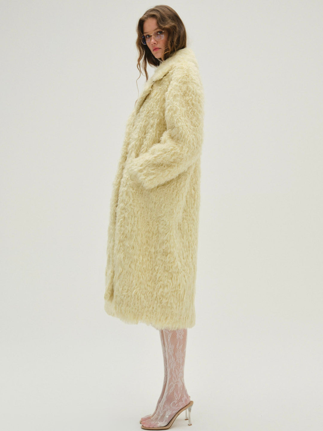 Serenne Coat — Yellow - Image 5
