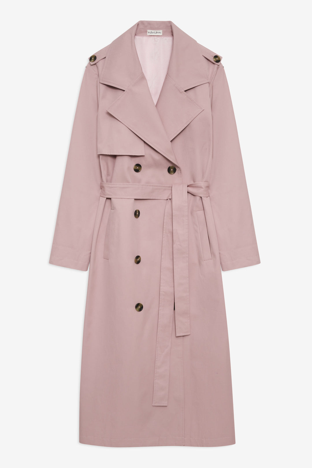 Reese Trench Coat — Mauve - Image 6
